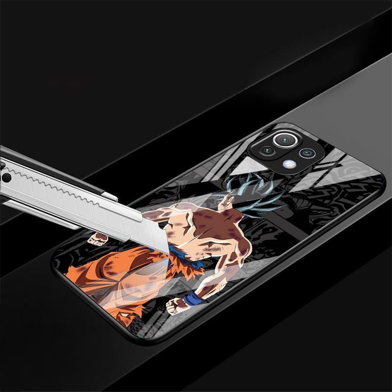 Glass Phone Cover Case for Xiaomi mi 13 10T 12T 11T 10 Pro 11 Lite Note 10 14 12 12X D-ragonS B-allS Cool