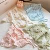 Triangle Crochet Headband Handmade Flower Headscarf Knitted Headscarf Hat  Beach Photography