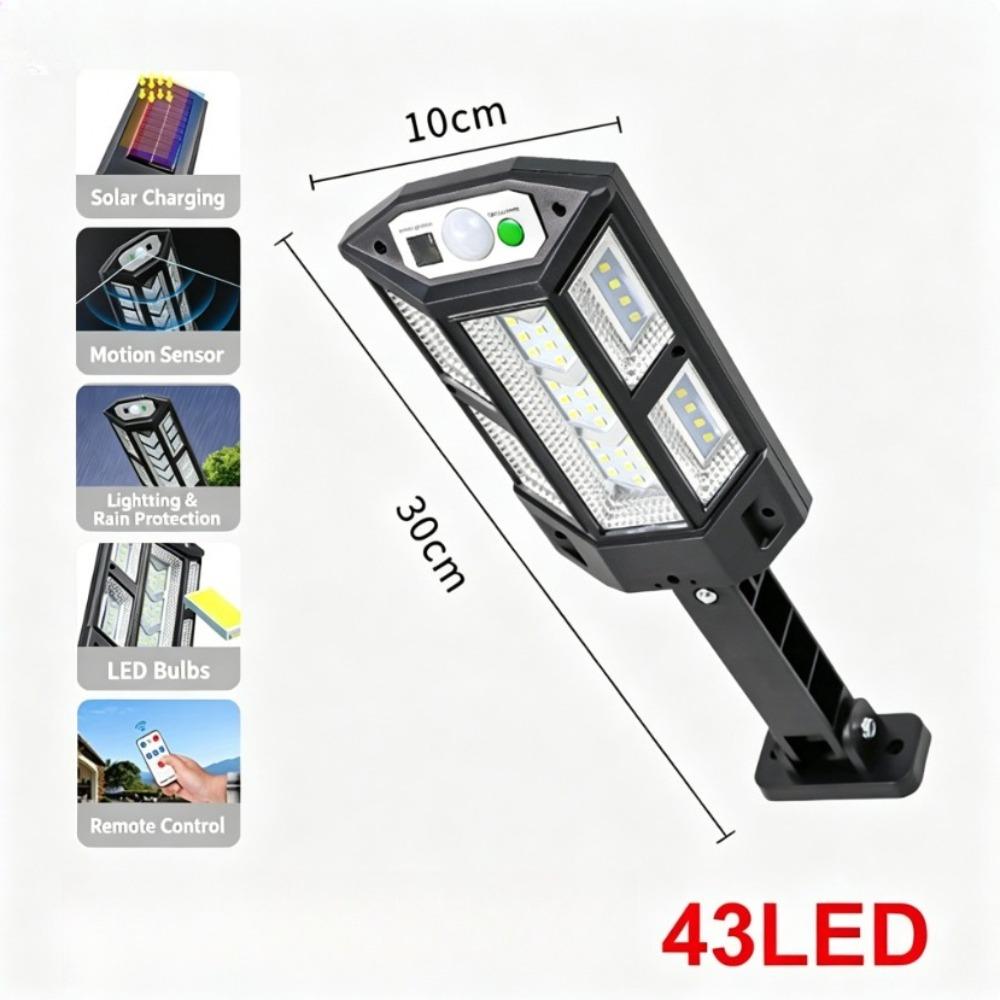 Solar LED Light Outdoor Solar Lamp Of Motion Sensor 4 Mode Waterproof IP65 Solar Garden Light Street Yard Lanter
