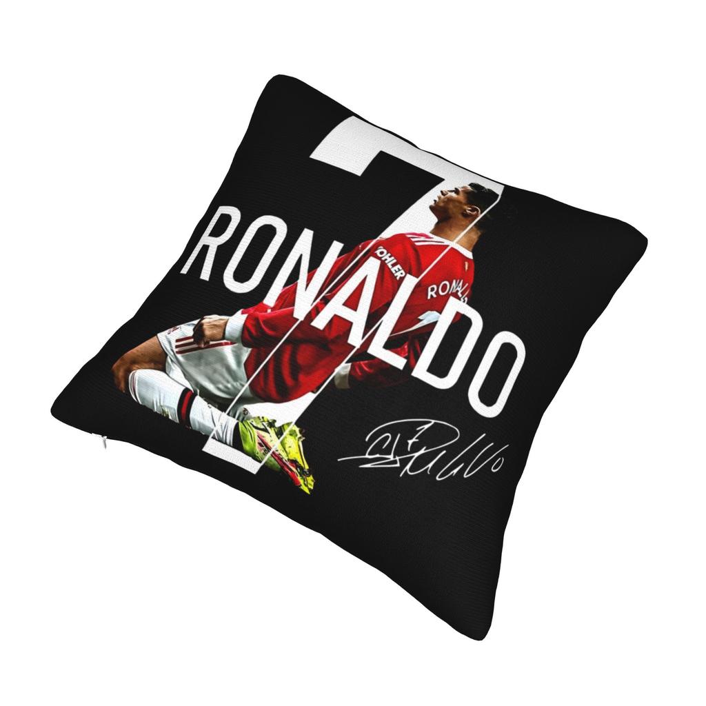 1Pc Cristiano Ronaldo Cr7 Decorative Pillowcases For Cozy Living Room And Bedroom Soft Machine Washable Cores Not Included