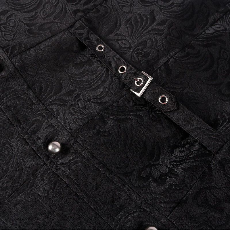 2022 Amazon Wish New Men's Clothing Medieval Clothing Retro Gothic Long Dress Vest Halloween Costume
