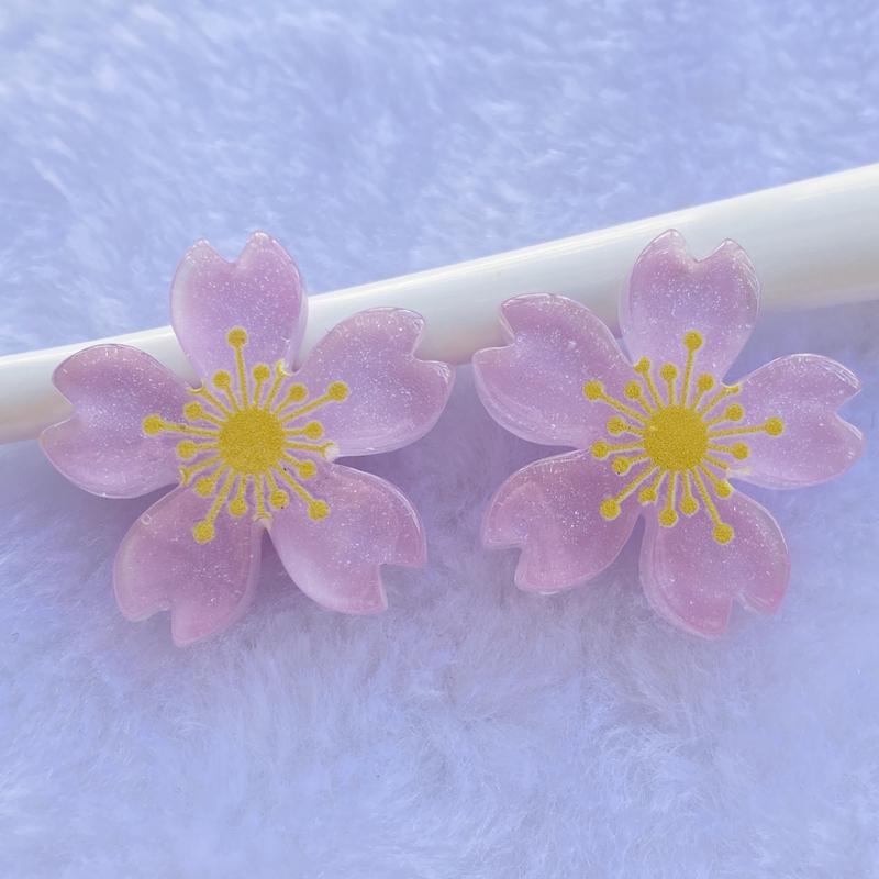 10pcs New Cute resin Mini Mixed flowers flat back Cabochon Scrapbook Kawaii DIY Embellishments Accessories E35
