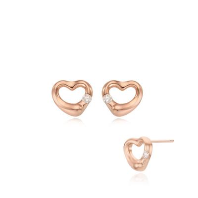 Silver Earrings Sc1558
