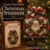 DIY Christmas Patchwork Ornament Kit Handmade Fabric Ball Decoration Craft Set Holiday Tree Hanging