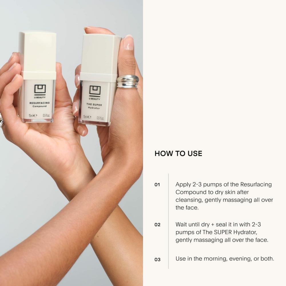 U beaUty The dUo Set serUm + moistUrizer