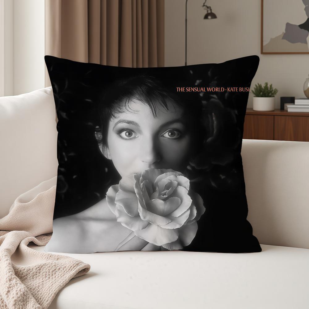 

British Singer Kate Bush Pillow Case Suitable For Bedrooms Living Rooms Cars Home Decoration 30cmx30cm