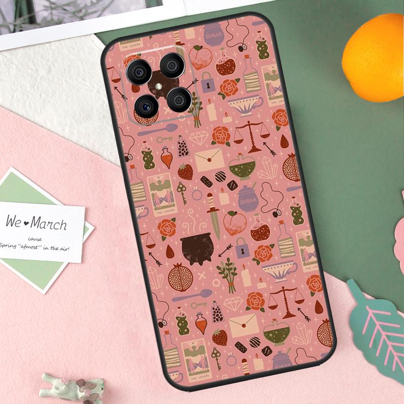 

Witch Lunar Magic Case For Honor 90 50 70 Lite X9b X9a X8b X8a X8 X9 X9c Honor 200 Pro Magic 7 5 6 Lite Cover Honor 200 Lite