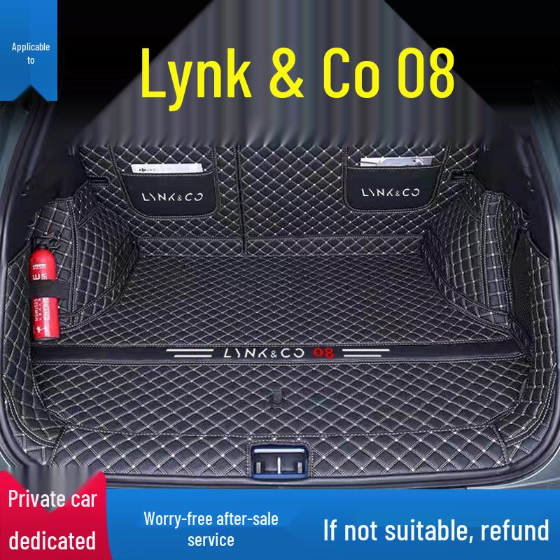 Lynk & Co 08 Trunk Mat, Full Coverage for 2023 New Energy Vehicle Accessories
