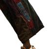 Little Mud Girl Retro Artistic Handmade Cotton Patchwork Pants