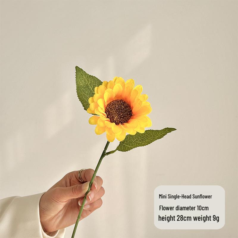 Sunflower Bouquet - Artificial Silk Flowers for Living Room, Office, Bedroom Ornaments