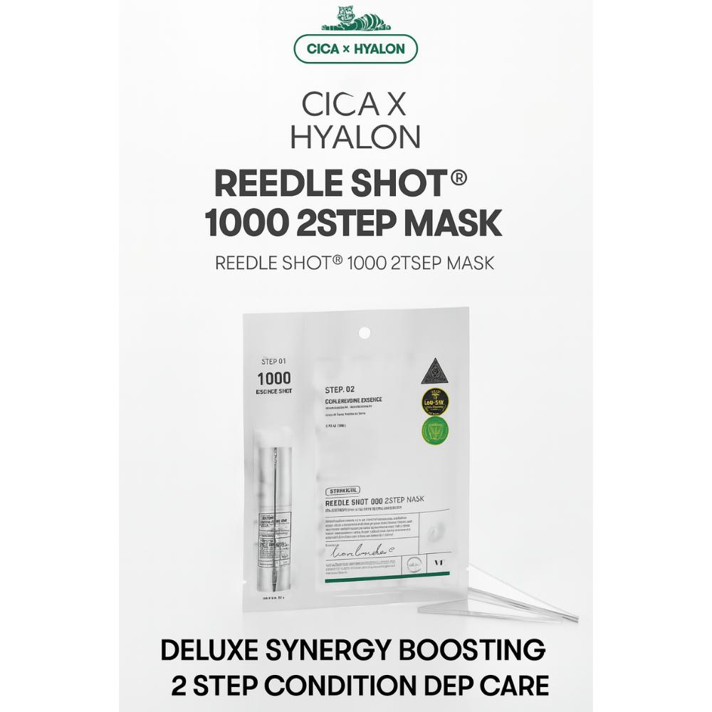 VT COSMETICS VT Reedle Shot 1000 2-Step Mask 2ea (2 Times of Use)