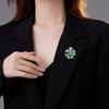 SUYU 2024 New Fashionable Elegant And Unique Design Retro And Exquisite Flower Brooch Women's Luxury Brooch Accessories Pins