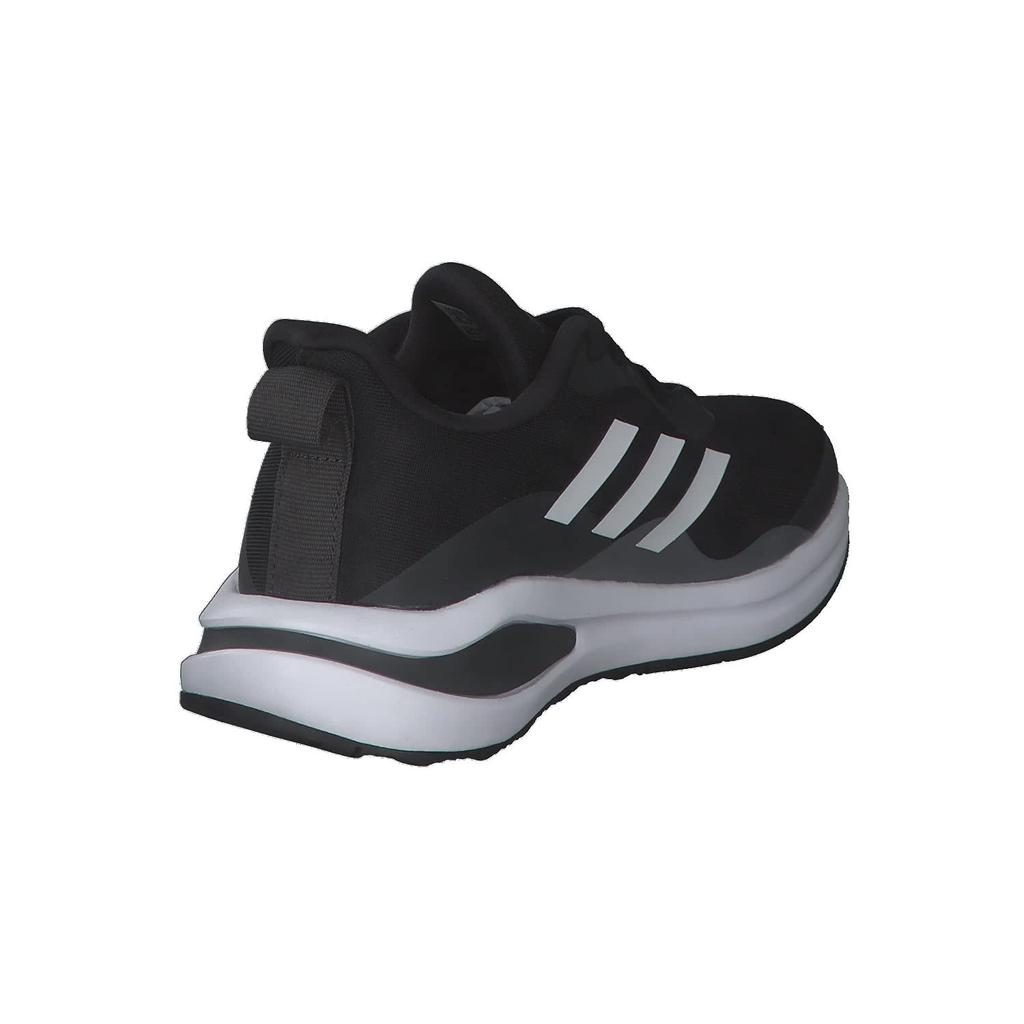 Running Shoes Fortalan Lace Running LIF89 Kids Core Six Cm [Adidas] Black/Footwear White/Gray (GY7597) 17.5