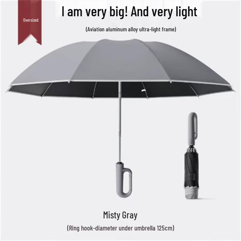 Automatic Reversible Windproof Sun/Rain Umbrella