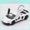 Exquisite 1/32 Diecast Lamborghini Aventador Lp740 Car Model With Sound And Light