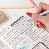 Office School Supplies Memo Cat Box Wooden Handbook Seal Retro Cat Schedule Plan Beech Wood Seal Daily Memo Seal Assorted Stamp