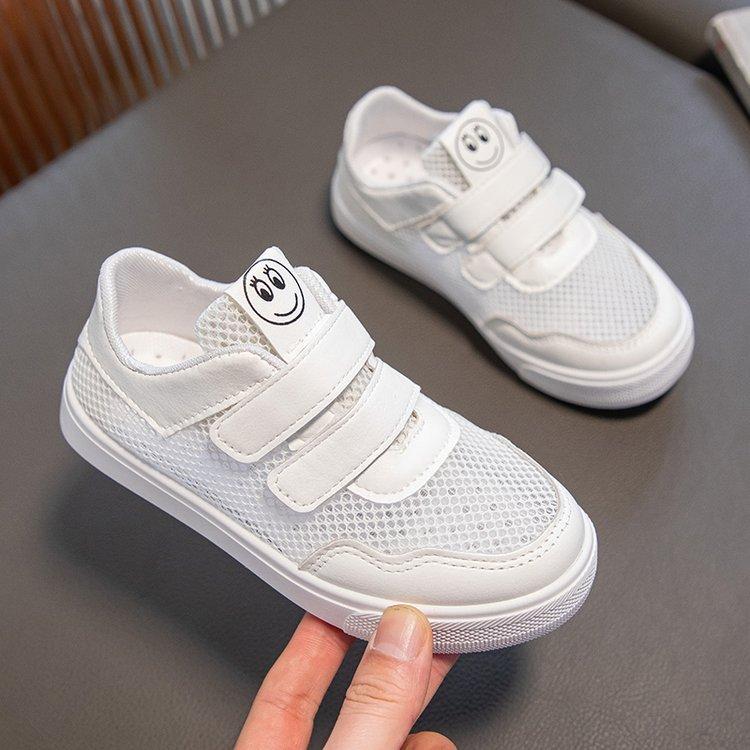 Classmates new large, medium and small children's sports shoes, primary school shoes, soft-soled thick-soled running board shoes