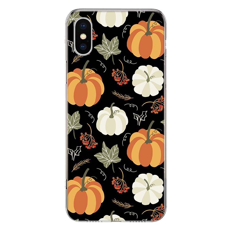 

Чехол для телефона «Счастливая осень» с изображением тыквы для Apple iPhone 11 12 13 Pro XR X XS Max 7 8 6 6S Plus + Mini 5S SE с принтом iPhone 8 Plus