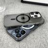 Ultra Thin Crystal Clear Magnetic Wireless Charge Case For Magsafe For iPhone 15 14 13 12 Pro Max Transparent Hard PC Back Cover