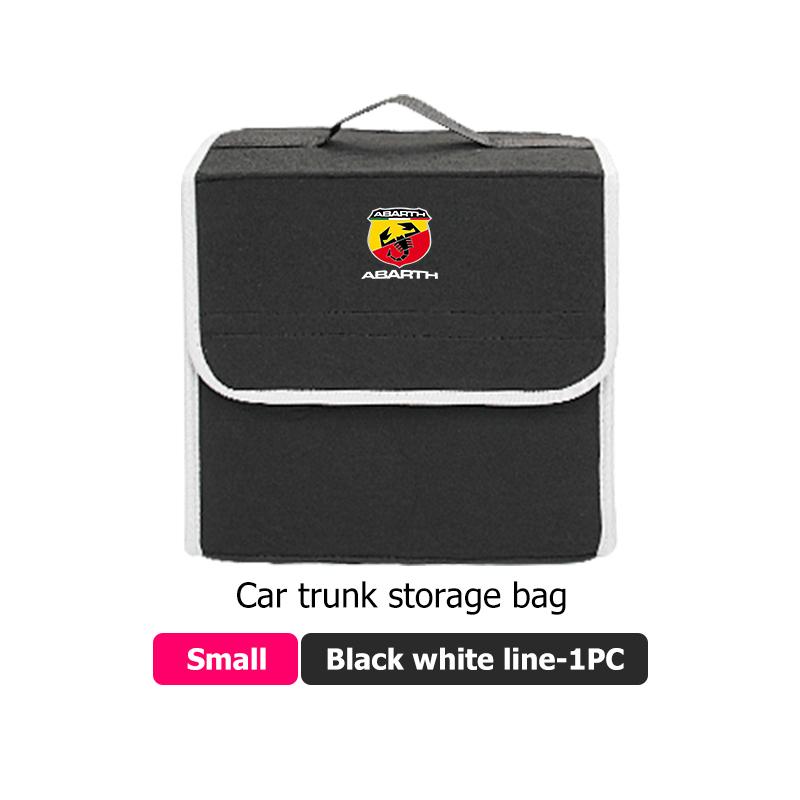 Car Trunk Organizer Box Folding Travel Storage Container Bag For Abarth Fiat Grande Punto Tipo Stilo Ducato Palio 500x V9