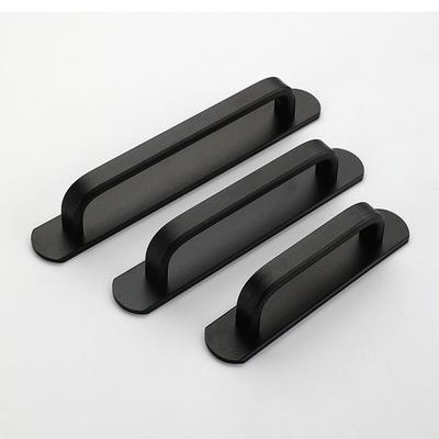 Fashion Aluminium Alloy Door Handle Self-Adhesive Punch-free Door Knob Multifunctional Hardware Door Handlebar Kitchen