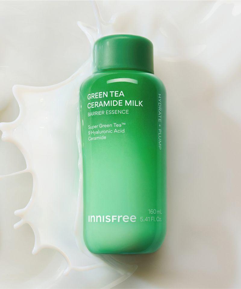Green Tea Ceramide Milk Essence 160mL x 2