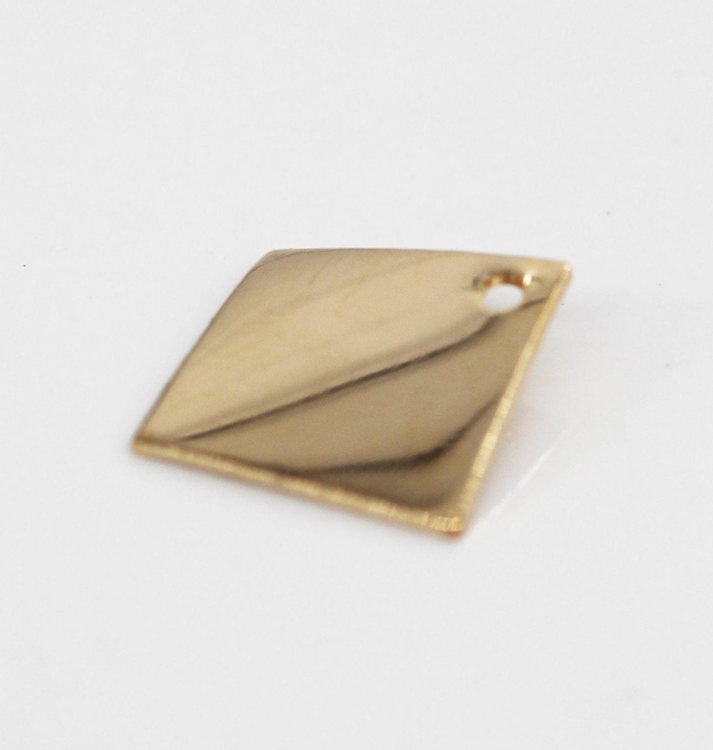DIY Pure Copper Square Geometric Pendant for Jewelry Making Pack of 990+ pieces