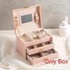 Jewelry Storage Box With Lock For Women And Gift Giving