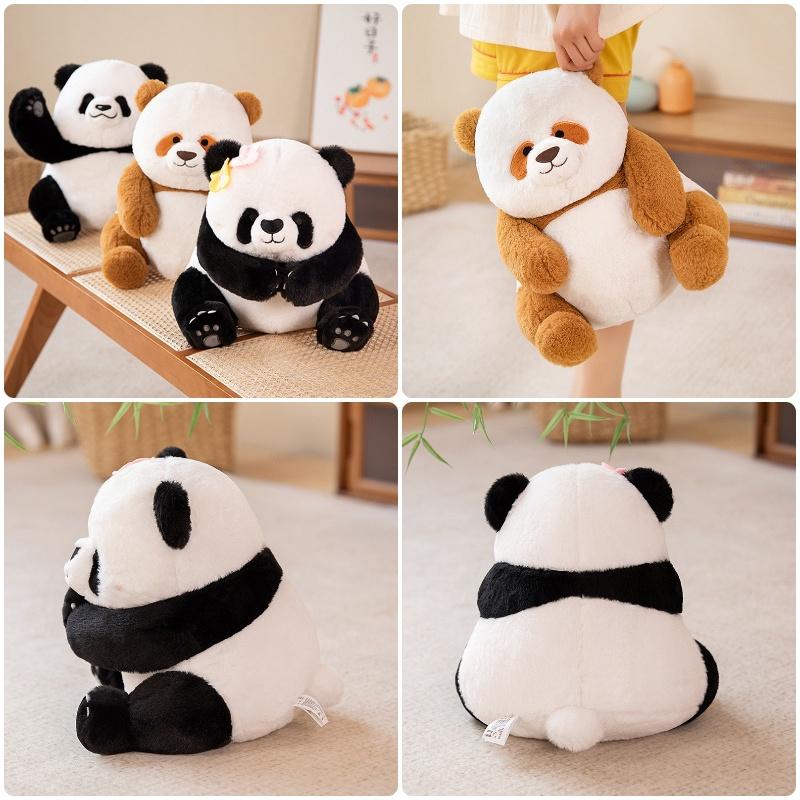 Cute And Realistic Panda Plush Toy With Pp Cotton Filling Perfect Birthday Gift For Kids