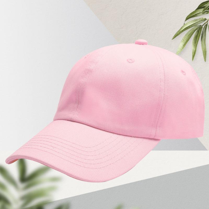 Cotton soft top baseball cap autumn and winter men's and women's caps custom embroidery printing