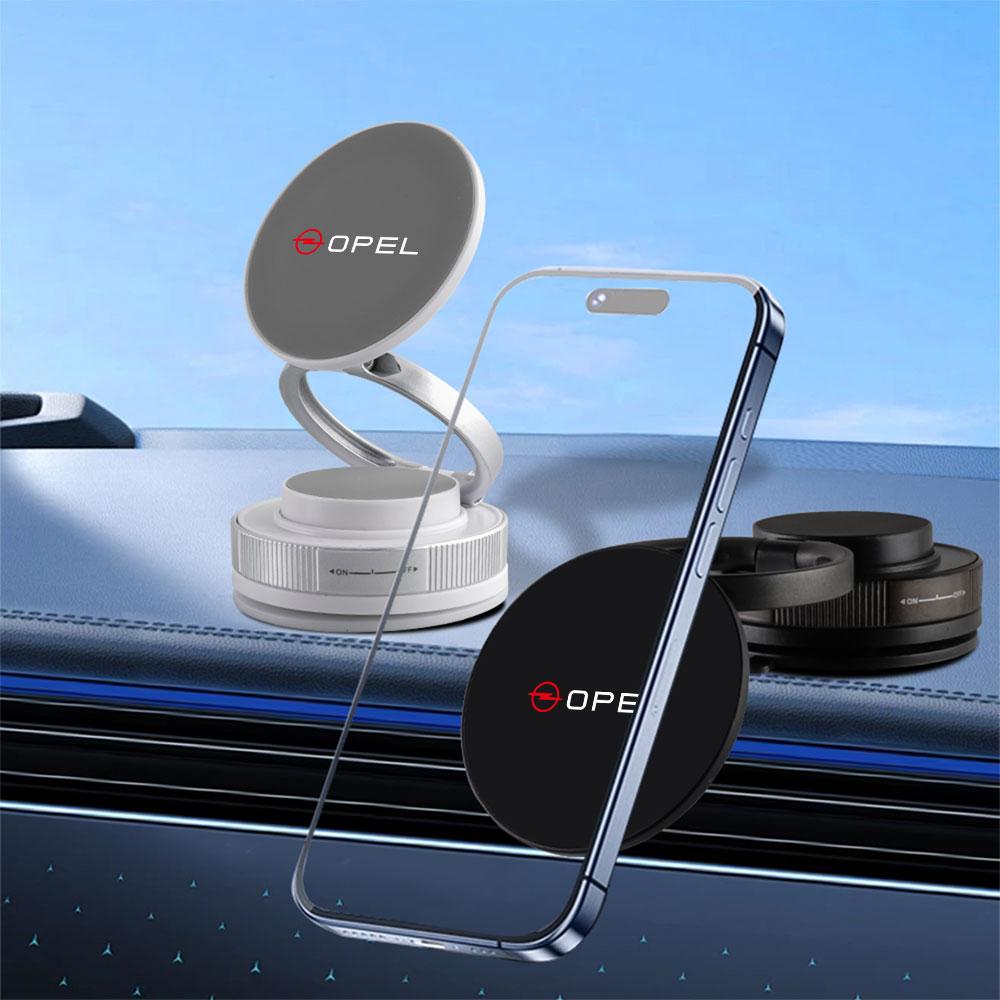 Car Phone qq91 Stand 360 Degree Rotation Magnetic Adsorption Bracket Holder For Opel Mokka Corsa Meriva Zafira J H G Car Wheel Hubcap