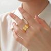 LIKGREAT Stainless Steel Saint Benedict Ring For Women Men Catholic Christian Amulet Punk Jewelry Valentine's Day Gift Wholesale