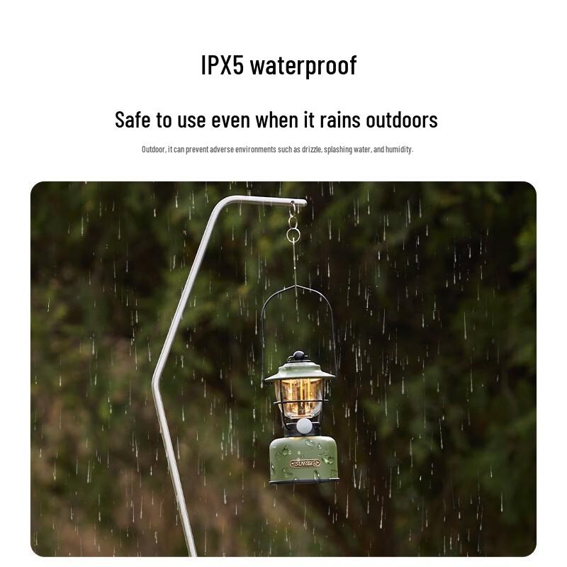 Sunrei Vintage LED Camping Lantern