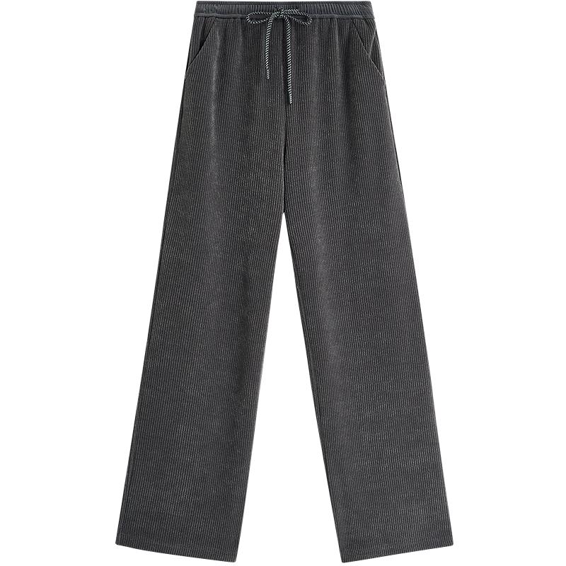 

INMAN Женские шениловые широкие брюки прямого кроя M