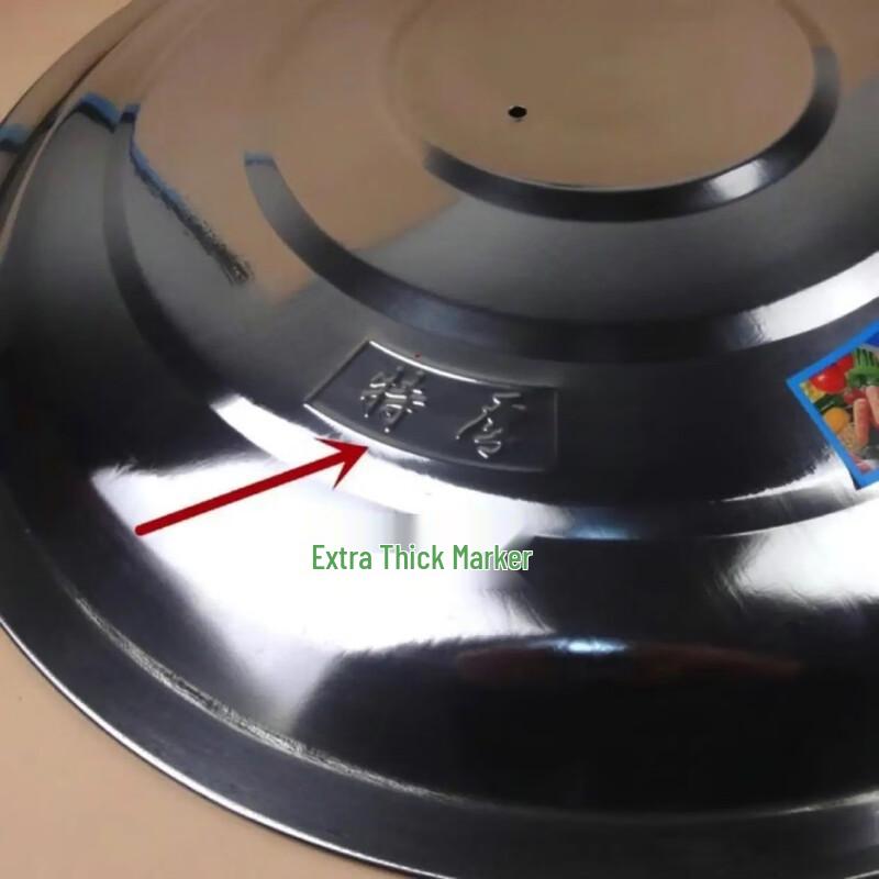 Zhao Ran 34cm Stainless Steel Pot & Wok Lid with Visible Window