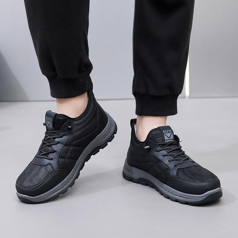 

Мужские хлопковые туфли для зимы уличные универсальные повседневные теплые противоскользящие износостойкие бесплатная доставка мужские хлопковые 39