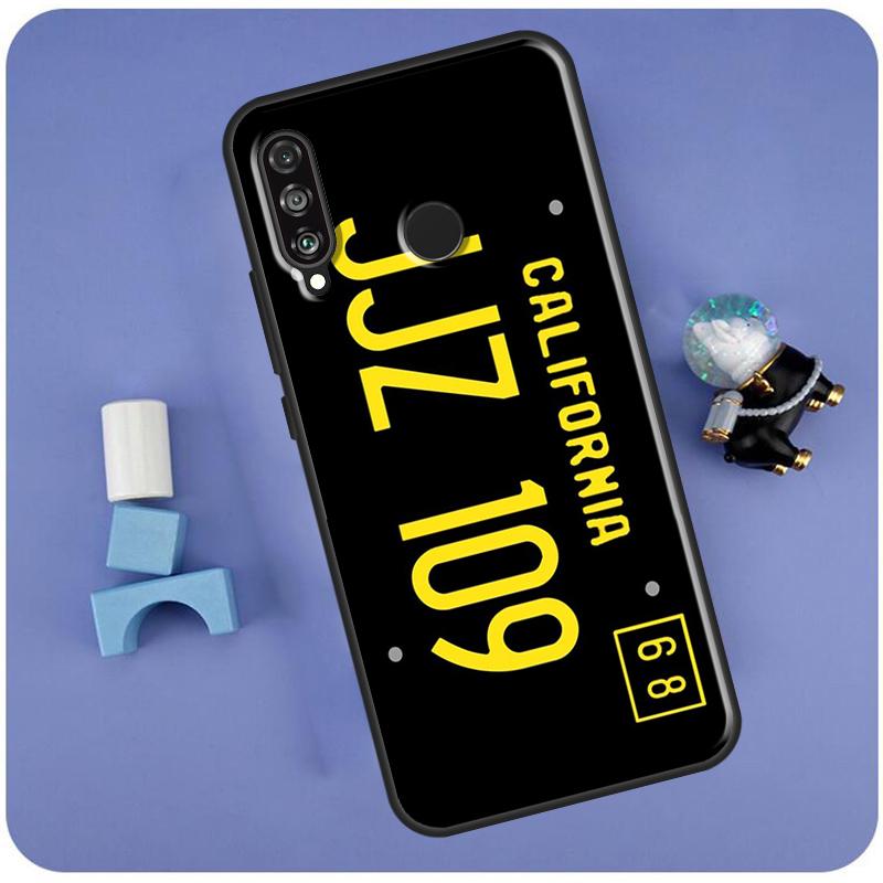 Supernatural License Plate For Huawei Nova Y70 Y91 Y90 Y60 Y61 Y72 Y73 3i 7i 8i 11i 12i 9 10 SE P20 P30 P40 Lite Case