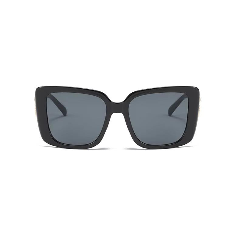Letters VS Big Square Frame Sunglasses For Men Women Brand Design Luxury Driving Sun Glasses Fashion Vintage Male Female Eyewear