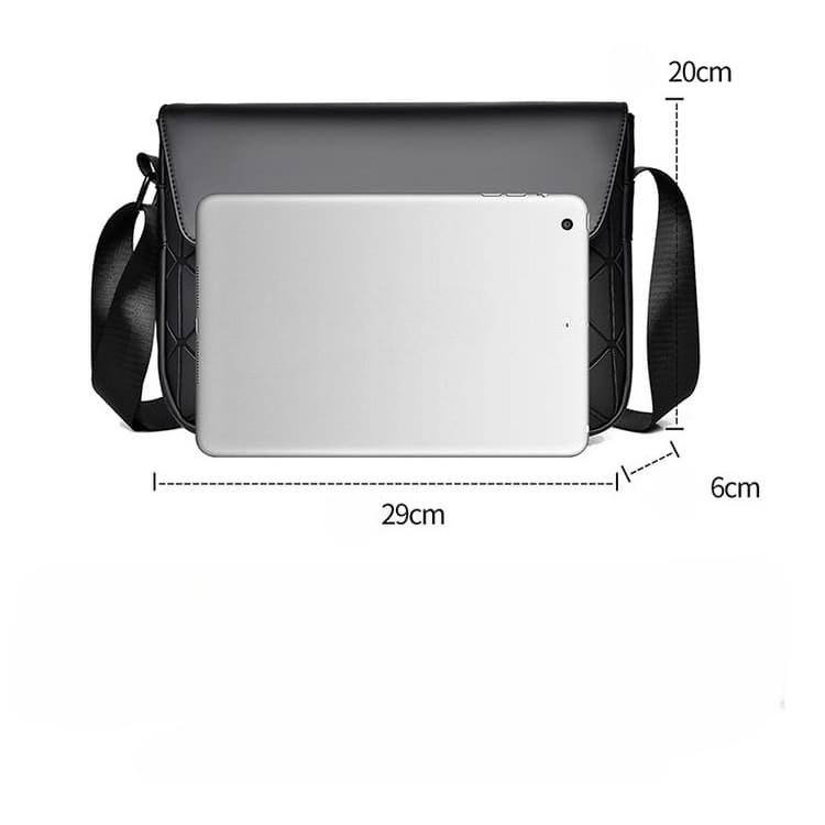 Neue Diamant-Messenger-Mode-Herrentasche kleine quadratische Tasche