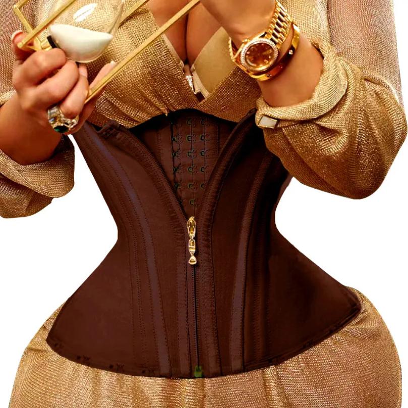 Durable And Safe Afrulia Fajas Colombianas Girdles Waist Trainer Corset For Tummy Control Belt Body Shaper Cincher Pink Shapewear Slimming Sheath
