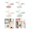3 layer Design Branch-shaped Dessert Holder Easy to Clean Snacks StorageTray  Living Room