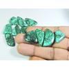 230Cts. Natural Green Malachite Ring Size Fancy Cabochon Gemstone 11Pcs Lot C-269
