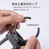 drink holder set of round mounts to air for easy Vehicle-specific 2, shape, vent, foldable, driver's side, one-handed operation, installation,