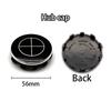 Car Emblem Steering Wheel Center Wheel Rim Center Cover Car Front Rear Logo Badge For BMW F30 F10 E90 E34 E53 E61 E62 Accessorie IH2