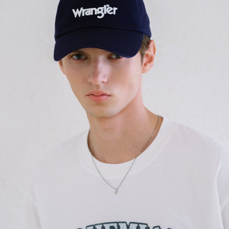 Wrangler Basic Cabelogo Washed Ball Cap Navy