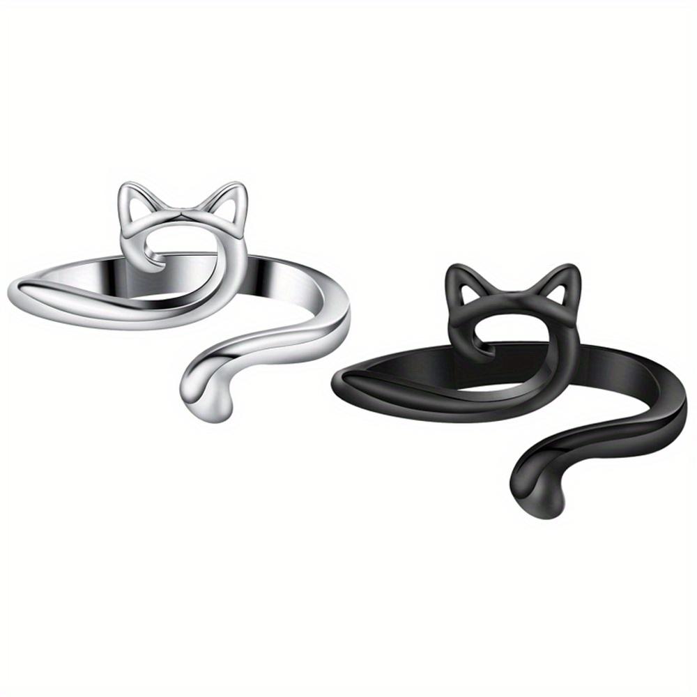 

2pcs Adjustable Knitting Crochet Loop Ring Knittied Yarn Guide Finger Faster Holder Thimble Crocheters Thread Ring Sewing Tools