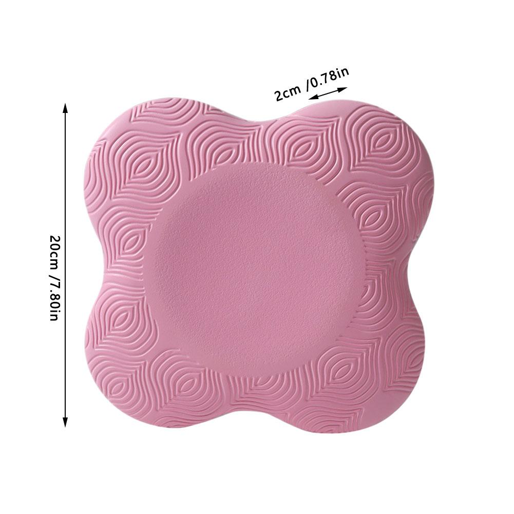 Přenosný klekací polštářek na jógu Zesílená plochá opěrná podložka Chránič kolen Přenosný chránič loktů Podložka na jógu Sportovní podložka na fitness