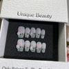 Aurora Diamond Five-Petal Flower Removable Gel Nail Art Patches