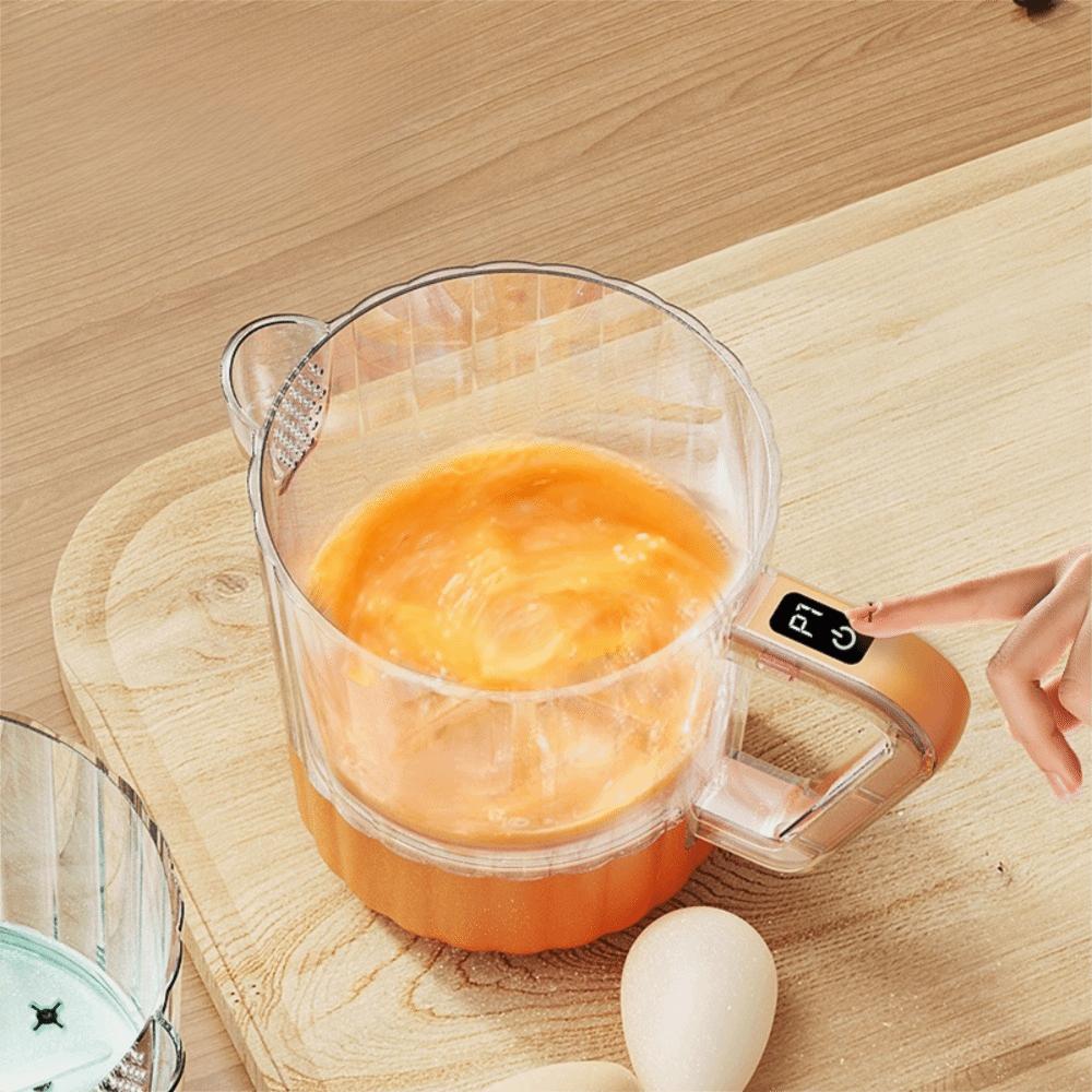 Filter Design Electric Egg Mixer Handheld Egg Beater Cup Egg Blender Egg Stirrer Flour