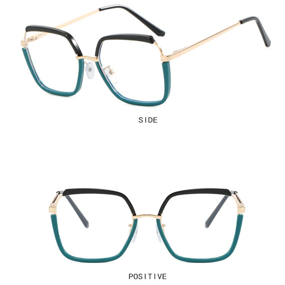 Square Glasses Frame Comfortable Computer Optical Eyewear Unisex Anti Blue Light Glasses Fashion Large Frame Eyewear For Travel